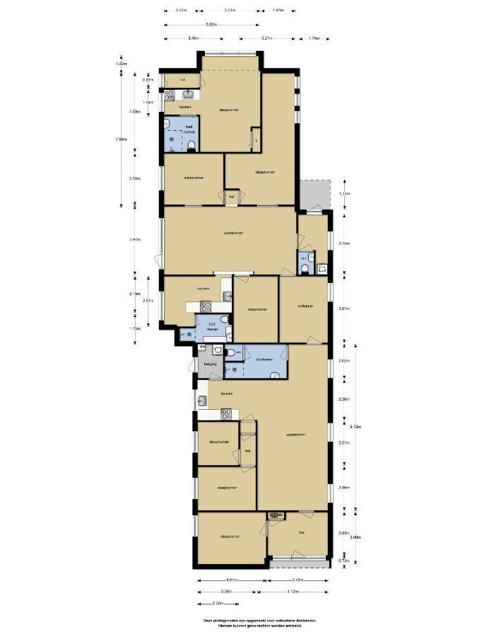 Sfeervol 6 Persoons Appartement - Van Alle Gemakken Voorzien! Bakkeveen Exteriör bild